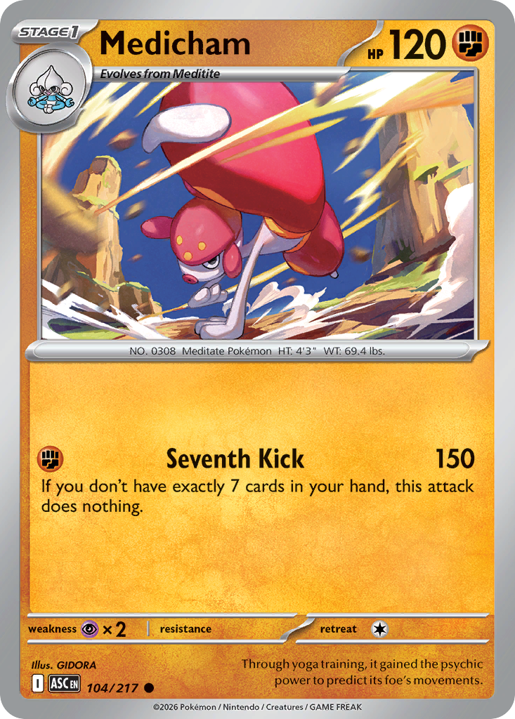 pokemon mega medicham card Medicham - 207/193 - M2a: High Class Pack: MEGA Dream ex