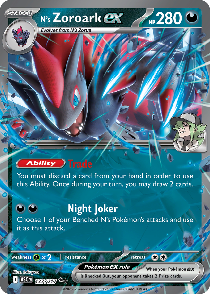 N's Zoroark ex | Dex - for TCG Collectors