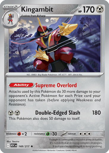 Kingambit Cards | Dex - for TCG Collectors