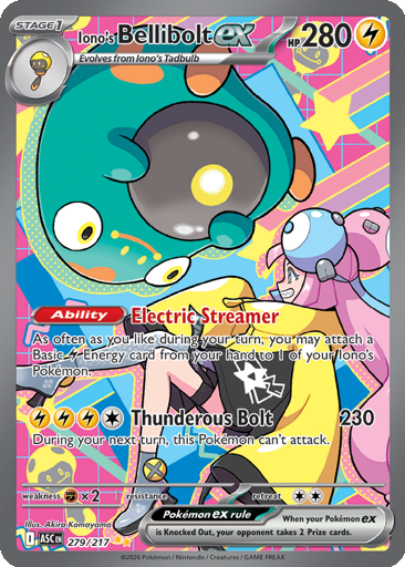 bellibolt pokemon card Iono's ex - 194 194 Placeholder Image Provided Iono's Bellibolt ex - 053/159