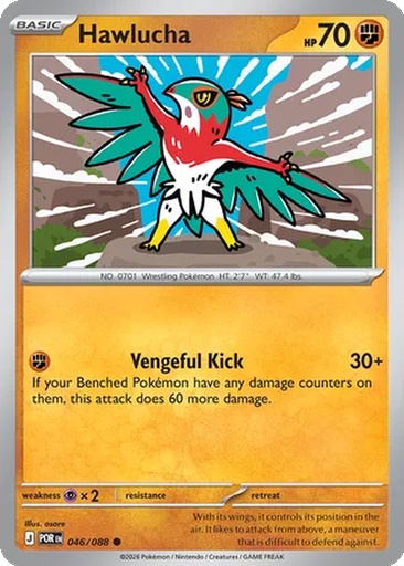 hawlucha ex pokemon card value Hawlucha - SV: Prismatic Evolutions - Pokemon