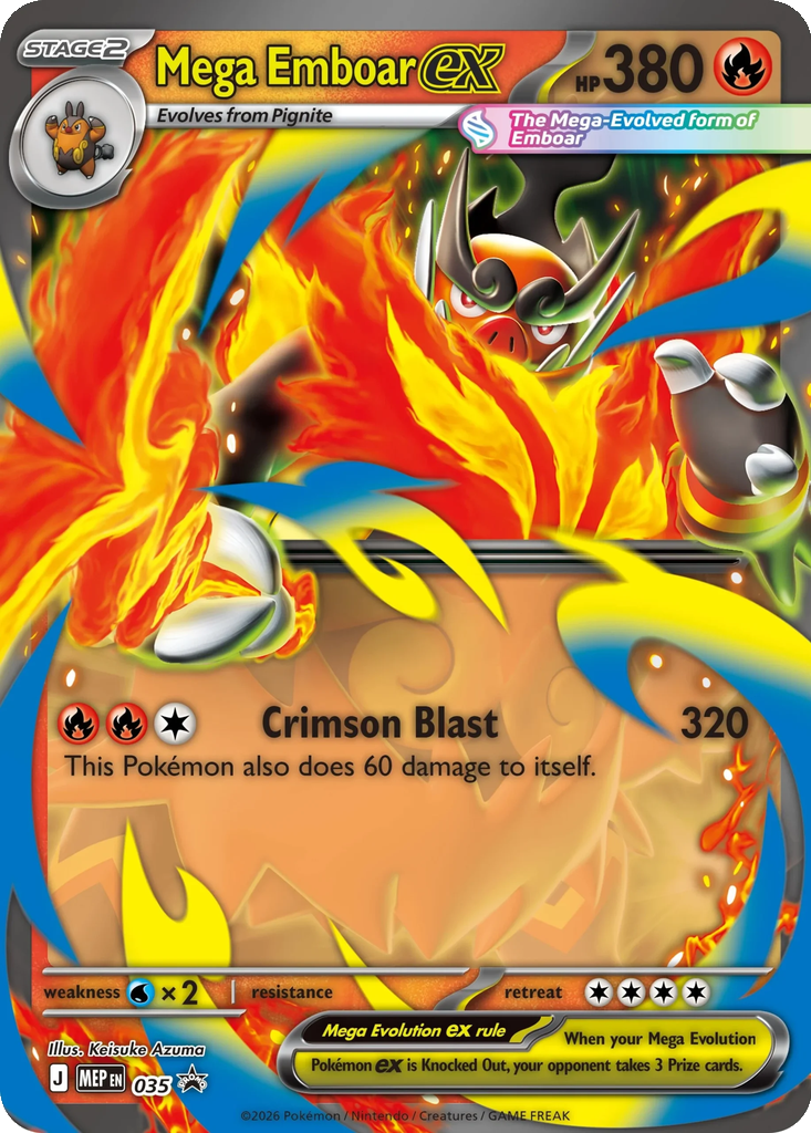 Mega Emboar ex