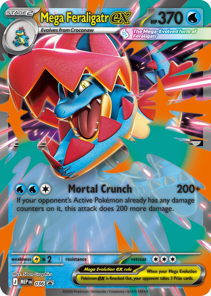 Mega Feraligatr ex