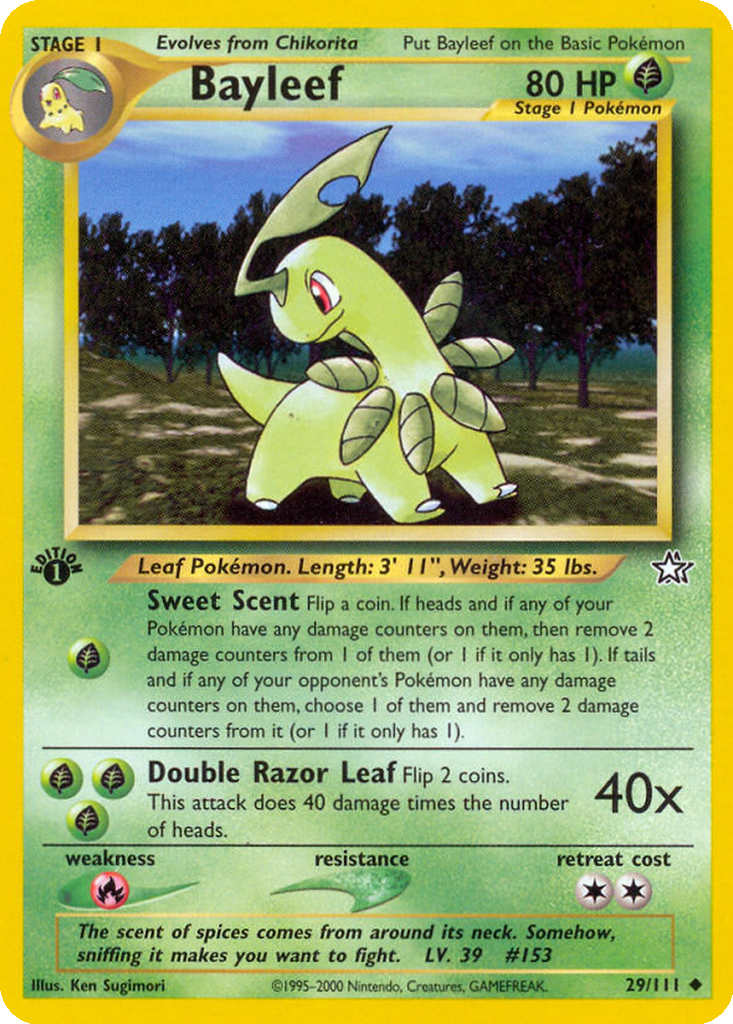 Bayleef Cards | Dex - for TCG Collectors