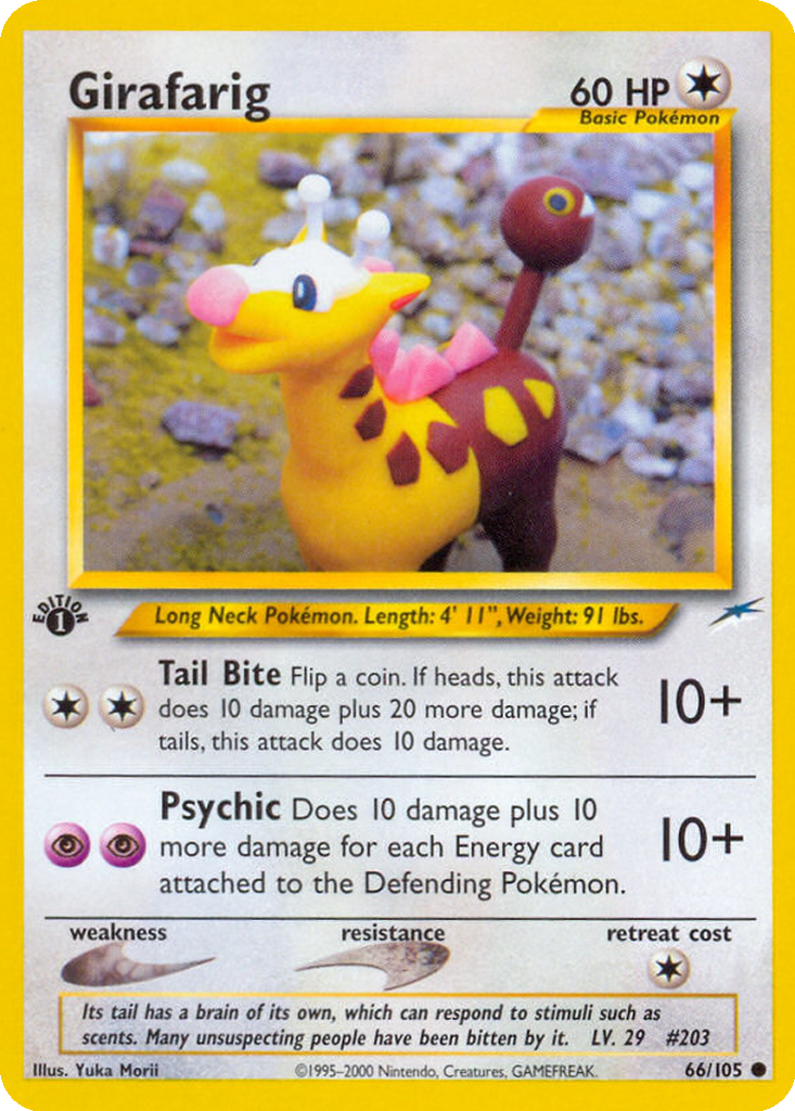 Girafarig | Dex - for TCG Collectors