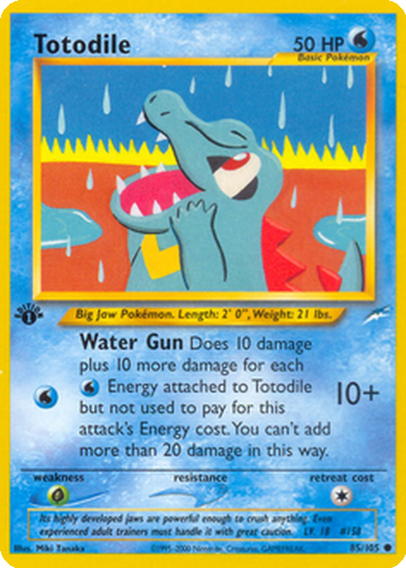 Totodile | Dex - for TCG Collectors
