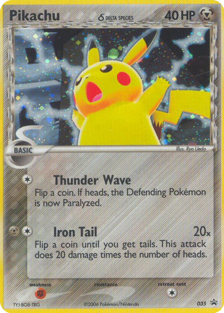 Pikachu Pokémon Card Pikachu δ | Dex - for TCG Collectors
