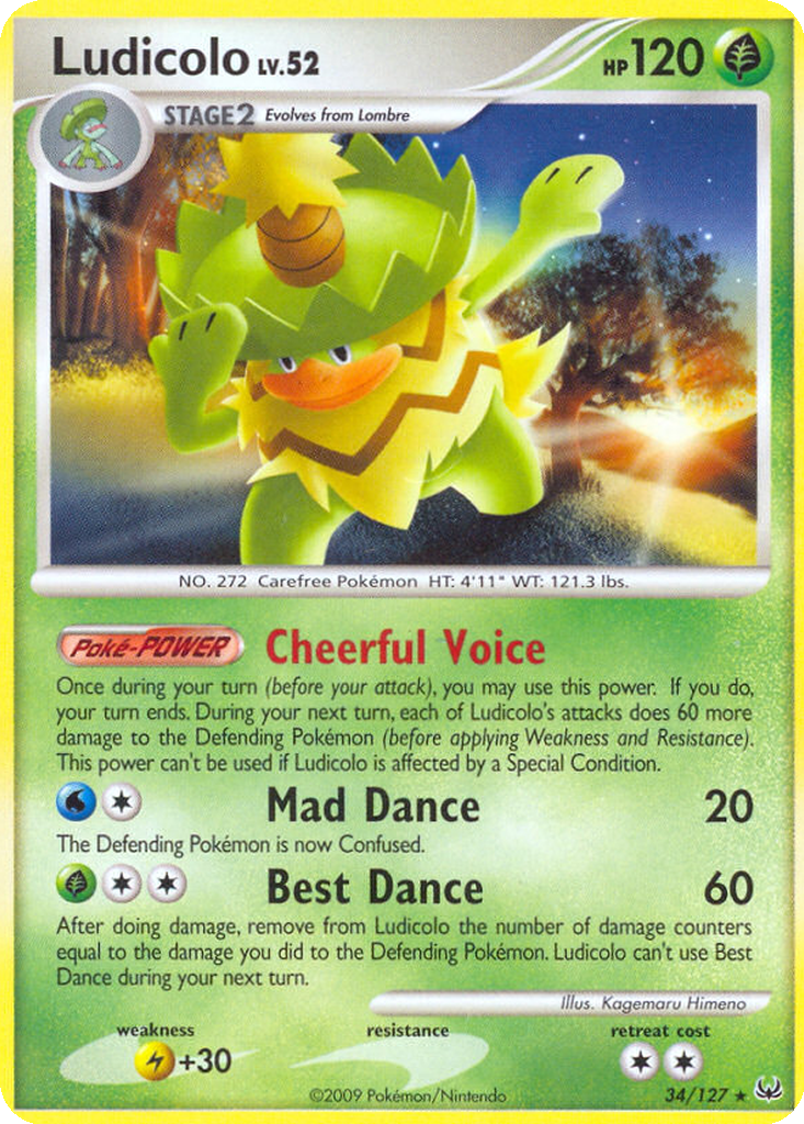 Ludicolo Cards | Dex - for TCG Collectors