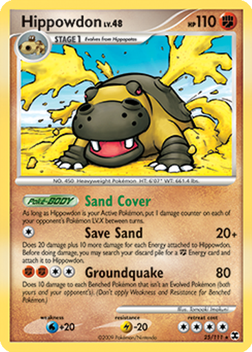 Hippowdon Cards | Dex - for TCG Collectors