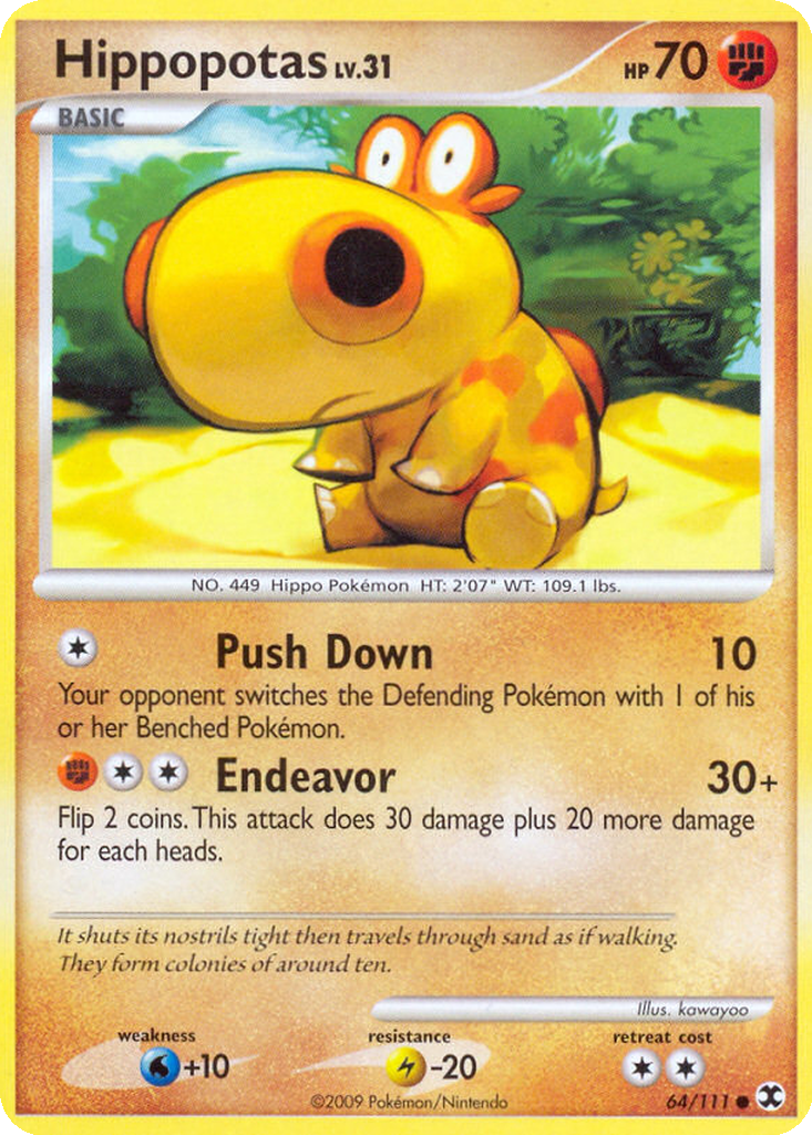 Hippopotas | Dex - for TCG Collectors