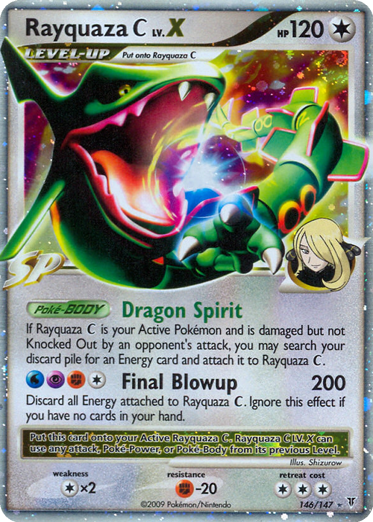 Rayquaza C LV.X | Dex - for TCG Collectors