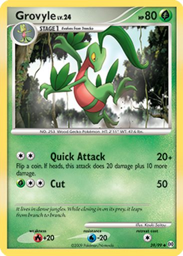 grovyle pokemon card Grovyle (32/109)