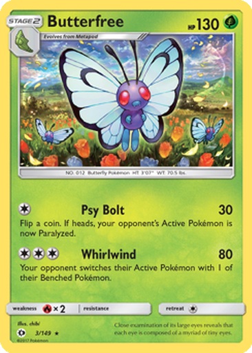 Butterfree Cards | Dex - for TCG Collectors