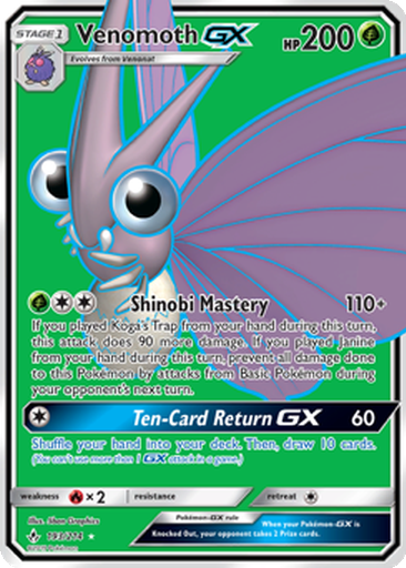 Venomoth GX | Dex - for TCG Collectors
