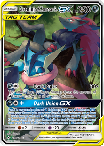 Greninja & Zoroark GX | Dex - for TCG Collectors