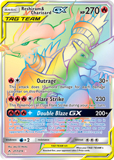 Reshiram & Charizard GX | Dex - for TCG Collectors