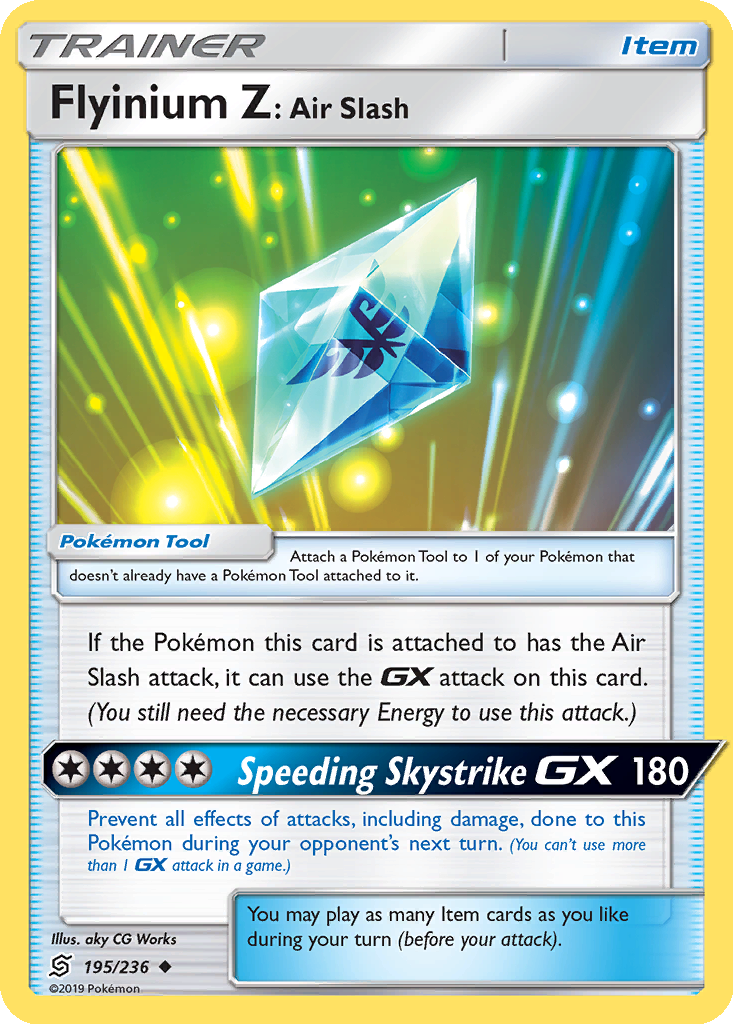 空翔る Flyinium Z: Air Slash | Dex - for TCG Collectors