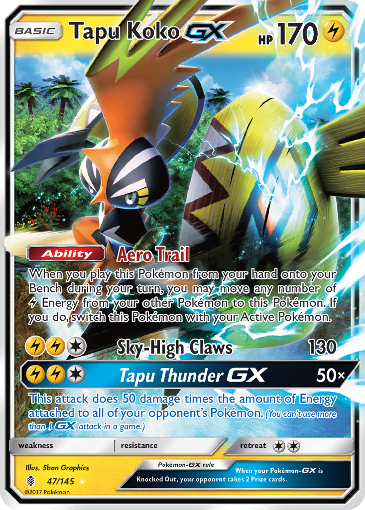 Tapu Koko GX | Dex - for TCG Collectors