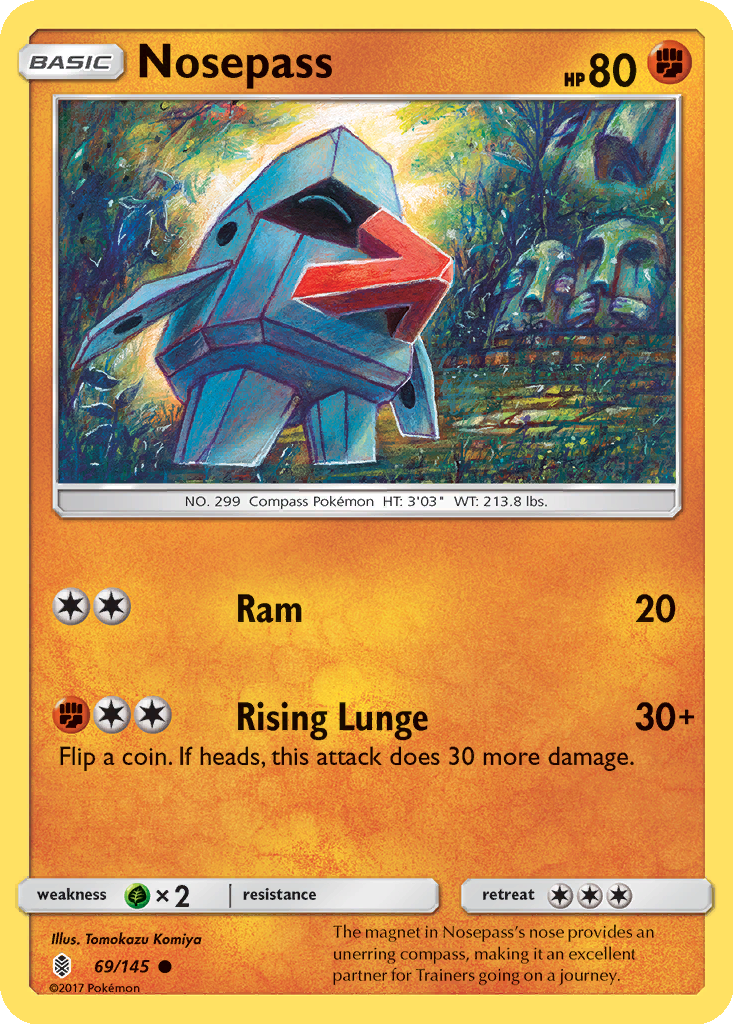 nosepass pokemon card Pokemon TCG - SM12 - 040/095 (C)