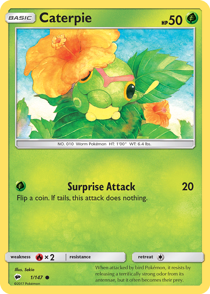 Caterpie | Dex - for TCG Collectors