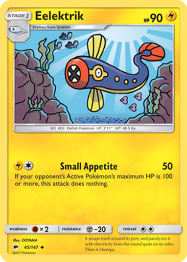 Eelektrik Cards | Dex - for TCG Collectors