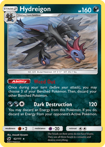 Hydreigon | Dex - for TCG Collectors