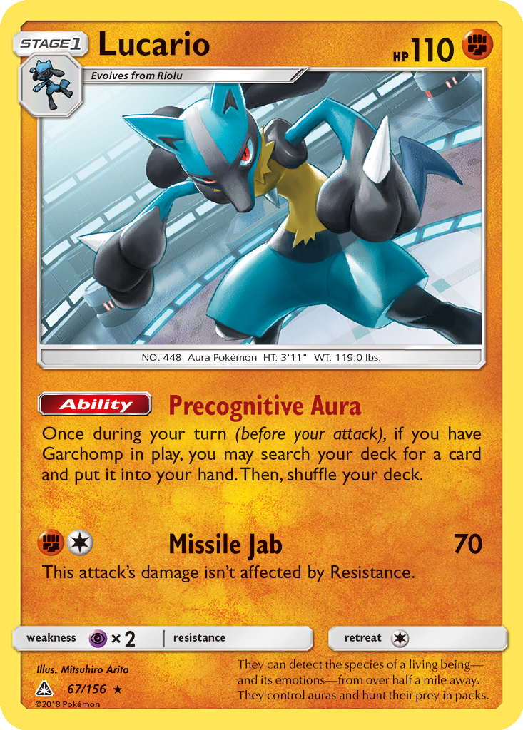 Lucario | Dex - for TCG Collectors