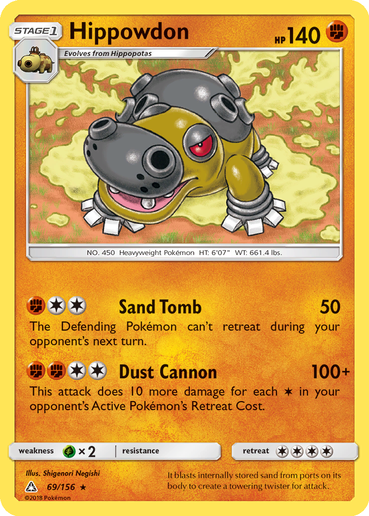 Hippowdon Cards | Dex - for TCG Collectors