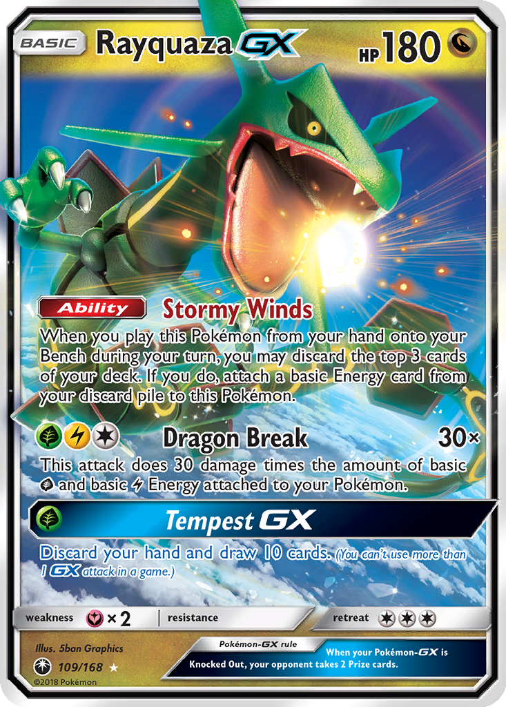 Rayquaza GX | Dex - for TCG Collectors