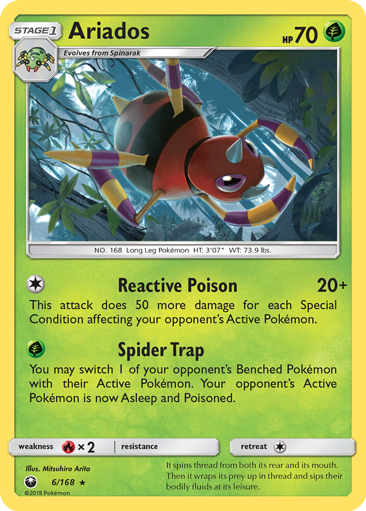 Ariados | Dex - for TCG Collectors