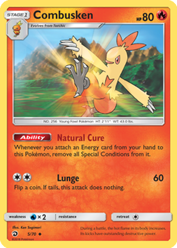 Combusken Cards | Dex - for TCG Collectors