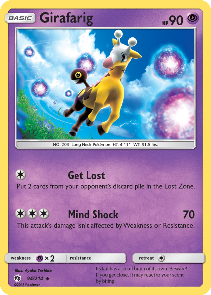 girafarig pokemon card value [Fighting] x2 Retreat Cost Girafarig Cards | Dex -