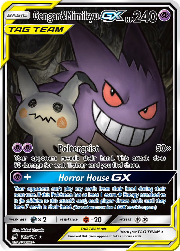 Gengar & Mimikyu GX | Dex - for TCG Collectors