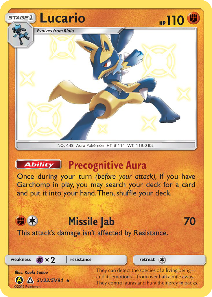 Lucario | Dex - for TCG Collectors