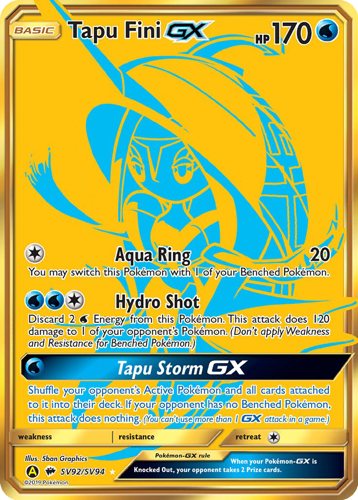 pokemon card tapu fini Pokemon Tapu Fini, Lele, Bulu & Koko V Card Lot - 19 Cards