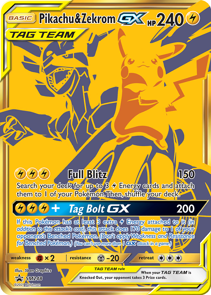 Pikachu & Zekrom GX | Dex - for TCG Collectors