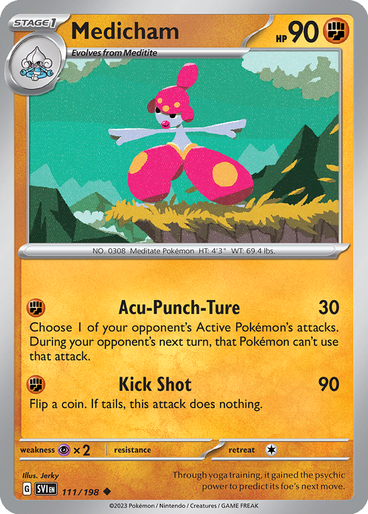 medicham ex pokemon card value Cards | Dex Pokémon Hit Points110 HP Form Pokémon TCG: Medicham AR 207/193