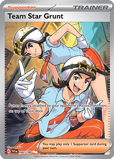 team star grunt pokemon card value Amazon.com: Team Star Grunt 195/198 - Scarlet & Violet