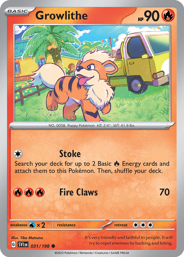 Growlithe Cards | Dex - for TCG Collectors