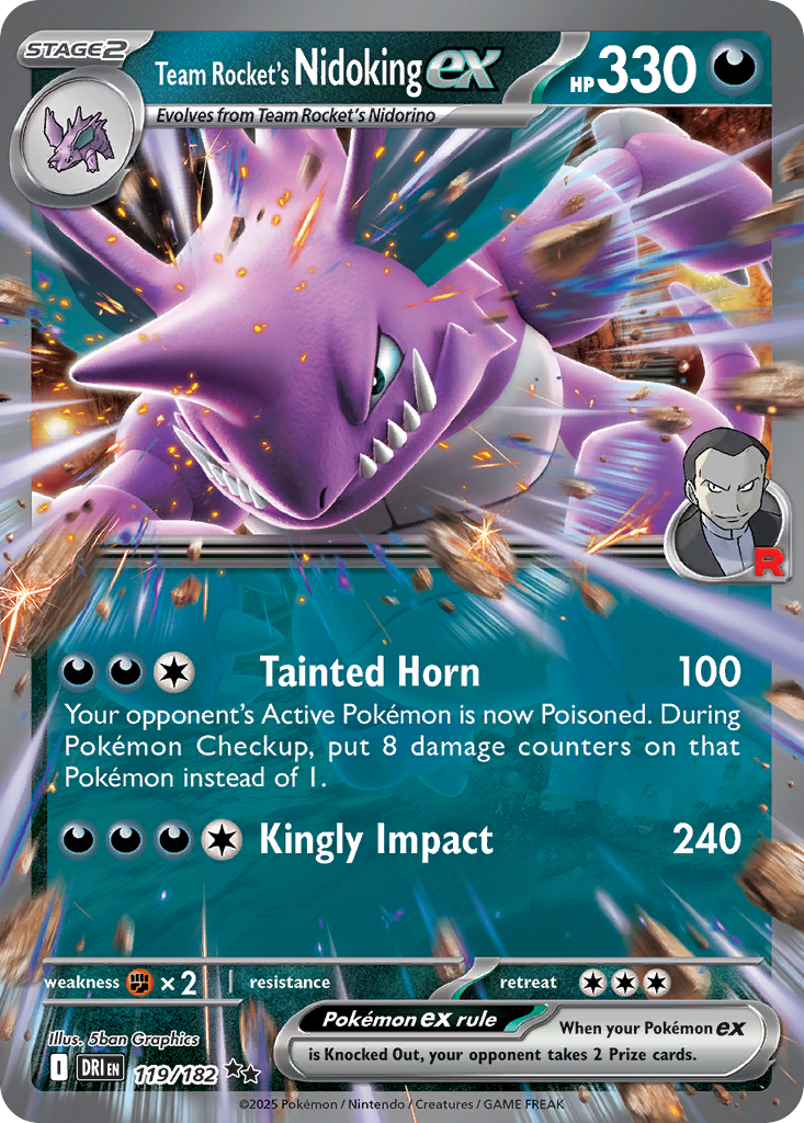 Team Rocket's Nidoking ex | Dex - for TCG Collectors