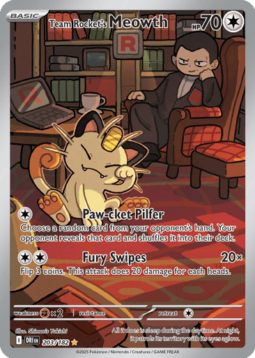 Team Rocket's Meowth | Dex - for TCG Collectors