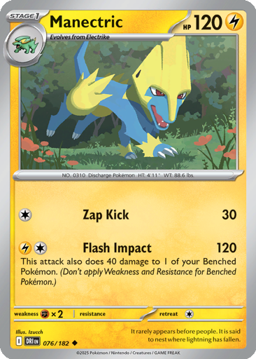 pokemon card manectric Manectric Cards | Dex