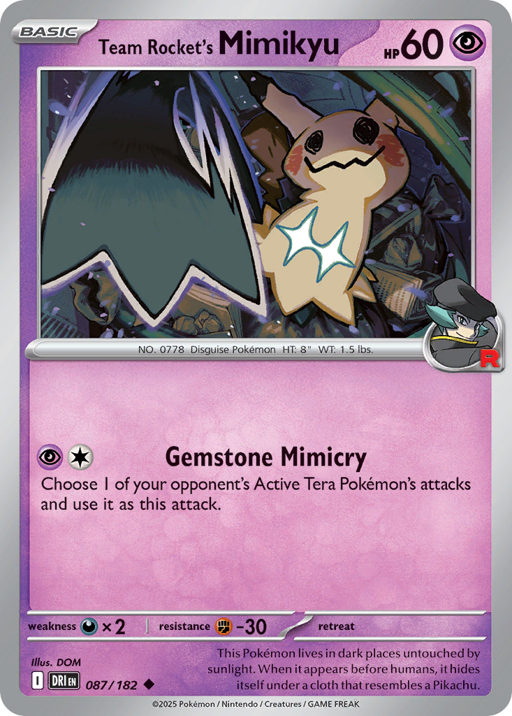 Team Rocket's Mimikyu | Dex - for TCG Collectors