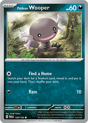 Paldean Wooper | Dex - for TCG Collectors
