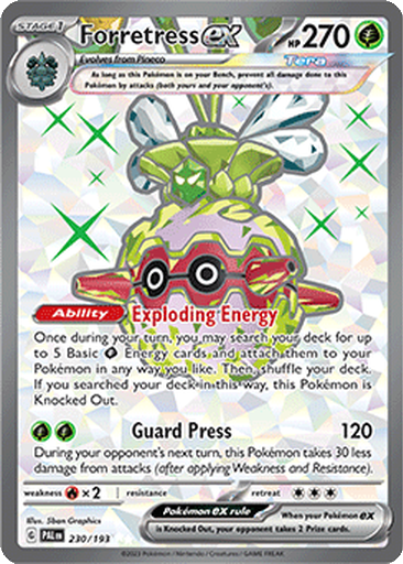 Forretress Cards | Dex - for TCG Collectors