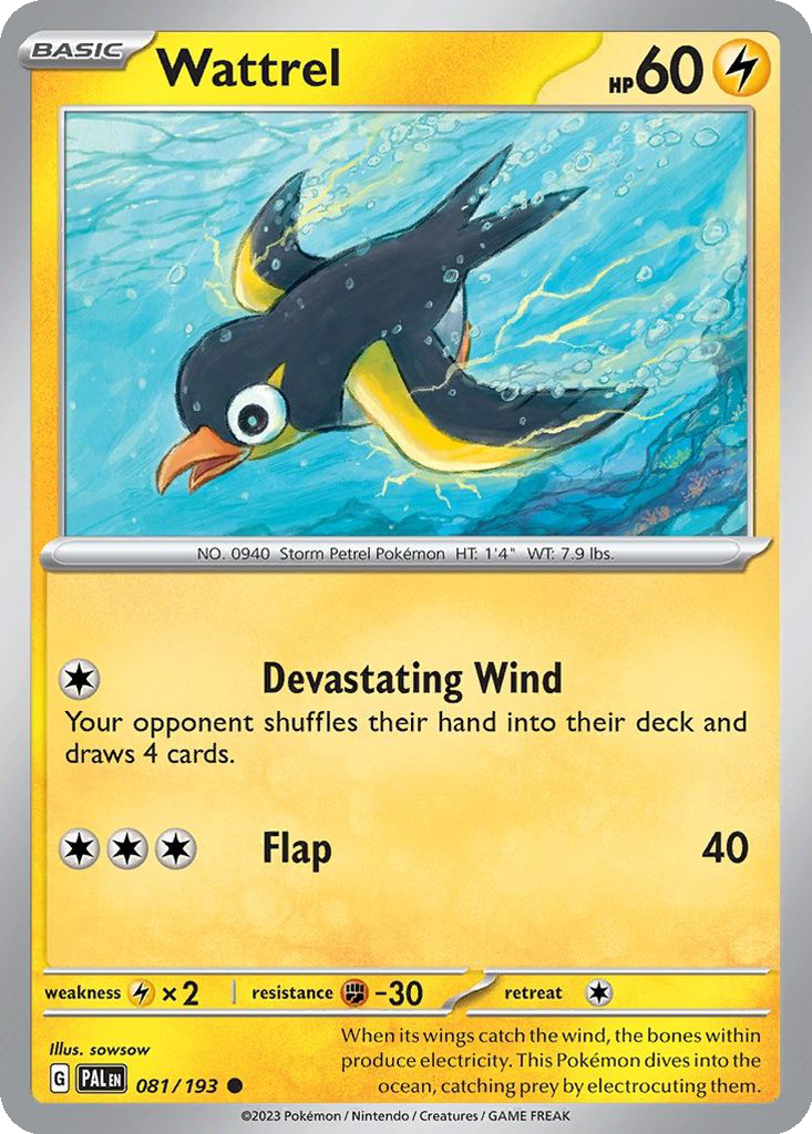 wattrel pokemon card value Wattrel Cards | Dex