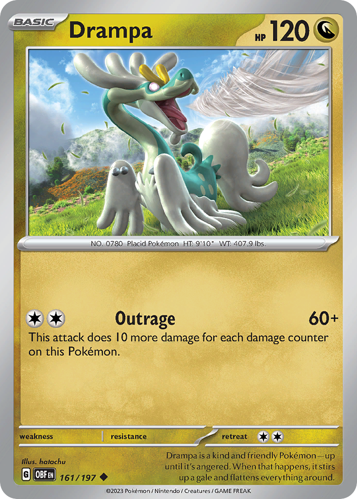 is drampa a rare pokemon card Drampa #184 Prices | Pokemon Temporal Forces