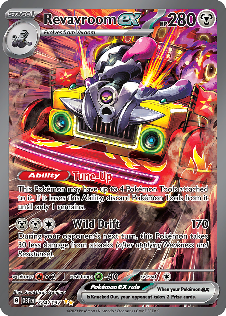Revavroom ex | Dex - for TCG Collectors