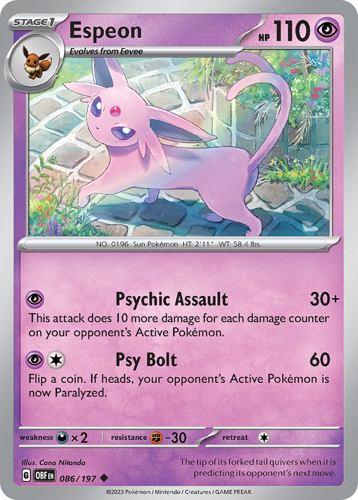 Espeon Cards | Dex - for TCG Collectors