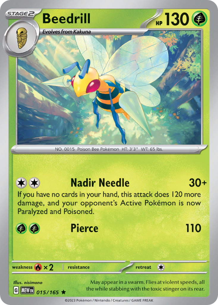 Beedrill Cards | Dex - for TCG Collectors